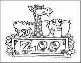 Zoo Coloring Clipart Clip Animals Pages Printable Animal Entrance Graphic Preview Field Trip Preschool Cliparts Heather Library Choose Board Drawing sketch template
