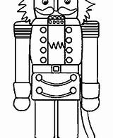 Nutcracker Coloring Christmas Pages Printable Getcolorings Color sketch template