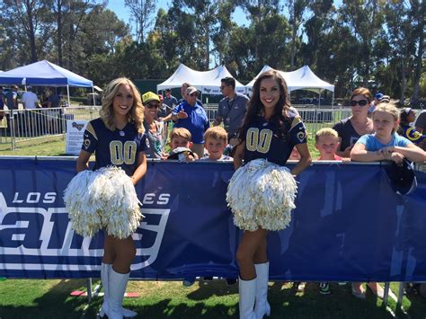 Rams Cheerleaders On Twitter Ally And Shelbie Are Out Taking Photos