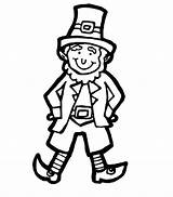 Leprechaun Coloring Pages Girl Clipart Printable Color Drawing Leprecon Print Getdrawings Costume Kids Classic Parade Template Evil St Colouring School sketch template