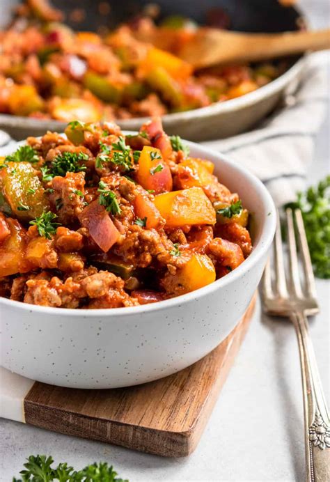 simple ground turkey skillet dinner lemons zest