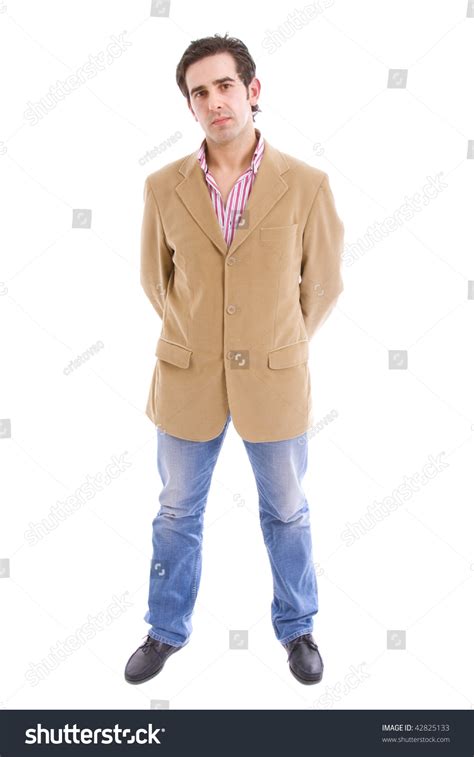 young business man full body   white background stock photo  shutterstock