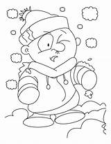 Coloring Pages Snowman Himself Disguise Boy Bestcoloringpages sketch template