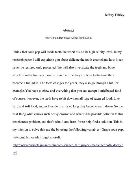 examples  science paper abstract write scientific paper abstract