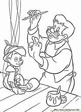 Pinocchio Coloring Pages Color Printable sketch template
