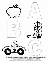 Coloring Pages Alphabet Blocks Letters Abc Kids Printables Printables4kids Getcolorings Printable Puzzles Getdrawings Only sketch template
