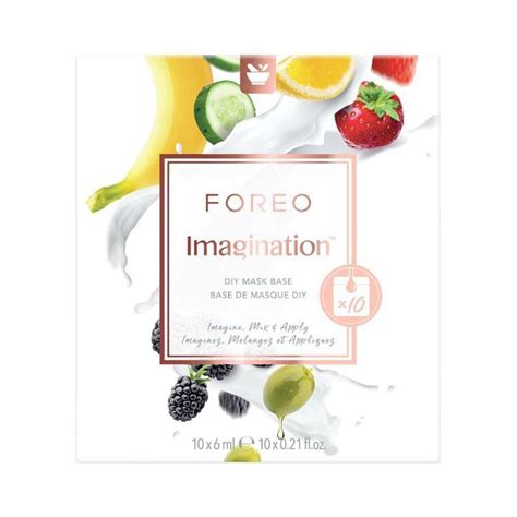 foreo skincare foreo imagination  sachets je  ml maskenbasis fuer selbst gemachte masken