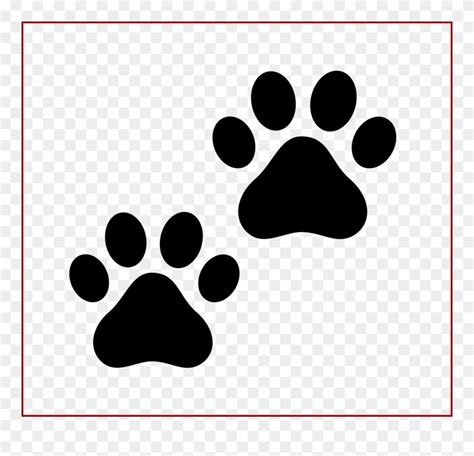 cat paw drawing  clipartmag  black  white paw