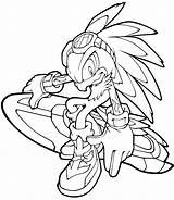 Coloring Sonic Pages Colorear Para Dibujos Hedgehog Kids Printable Imprimir Drawing Jet Hawk Shadow Characters sketch template