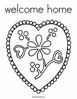 Coloring Pages Welcome True Flowers Back Heart Printable Missed Clipart Color Hearts Kindergarten Happy Mom Print Popular Getcolorings Sheet Noodle sketch template