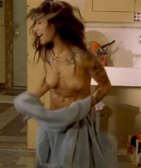 sarah shahi nude boobs and butt in bullet to the head