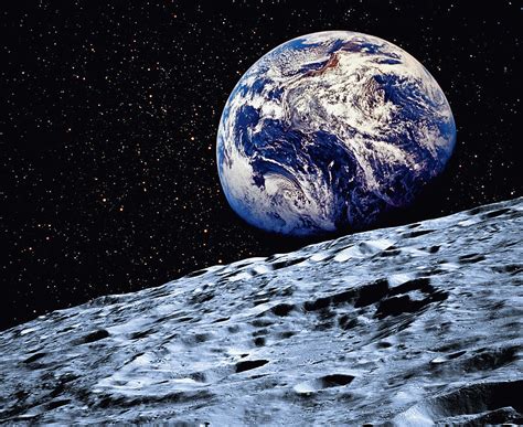 earth   surface   moon photograph  chris walsh
