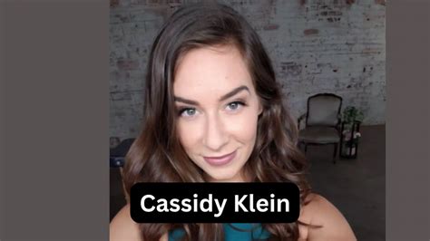 Cassidy Klein Age Bio Husband Wiki Real Name Biography Married