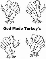 Coloring God Made Pages Turkey Animals Church Created People Thanksgiving Collection House Turkeys Popular Coloringhome sketch template