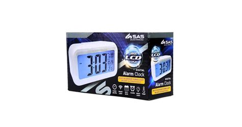 Buy Costcom Digital Smart Alarm Clock Lcd Display Battery Operated