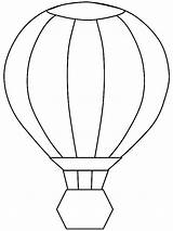 Balloon Air Coloring Hot Printable Getdrawings Pages sketch template