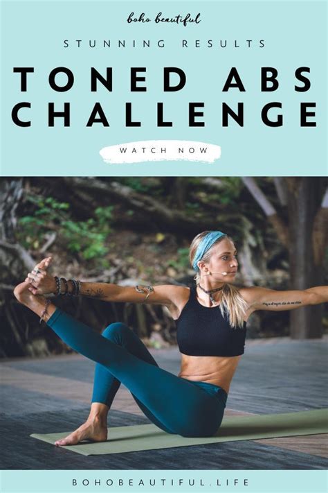 Abs Challenge For Stunning Results Boho Beautiful Pilates Abs