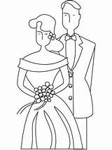 Marry Pages Kids Weddings Coloring Trouwen Bruiloft Fun sketch template
