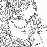 Coloring Pages Blank Sheets Adult Book Printable Marta Diaz Recolor Cute sketch template