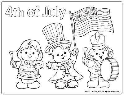 july coloring page parade education inspiration pinterest