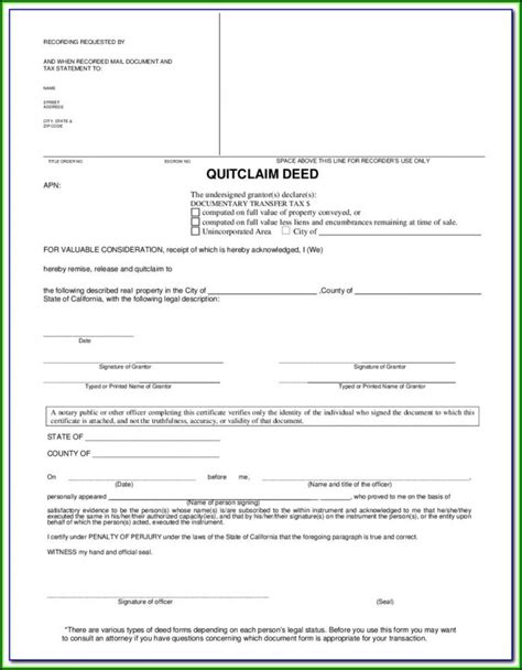 ohio quit claim deed form  form resume examples vrlkrb