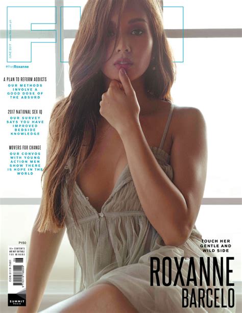 Roxanne Barcelo On The Cover Of Fhm S June 2017 Issue