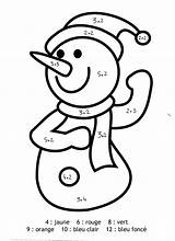 Magic Coloring Kids Pages Color Snowman Simple Printable sketch template