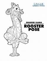 Llama Shangri Gelo Collision Kollision Voraus Tudodesenhos Stemmen Malvorlagen1001 Animaatjes sketch template