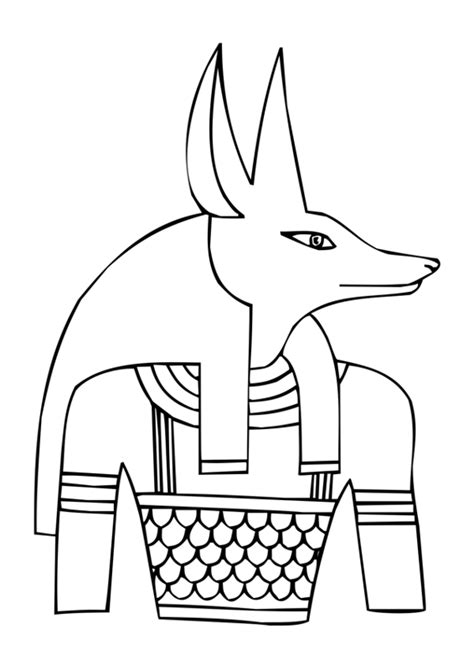 Ancient Egyptian Gods Anubis Clip Art Clipart Best