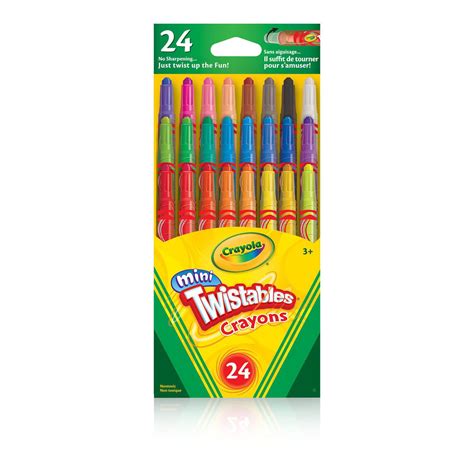 crayola mini twistables crayons  count walmart canada