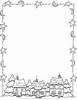 Bordes Cris Hiver Getcolorings Bordure Schmuckrahmen Briefpapier Picasa Molduras Natal Writing Rahmen Schreibvorlagen Weihnachtlich Bordures Ausmalen Noël Word Kindern Tarjetas sketch template