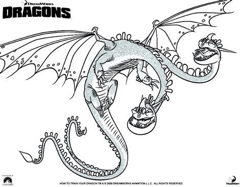 coloriage cinema  dragons dreamworks