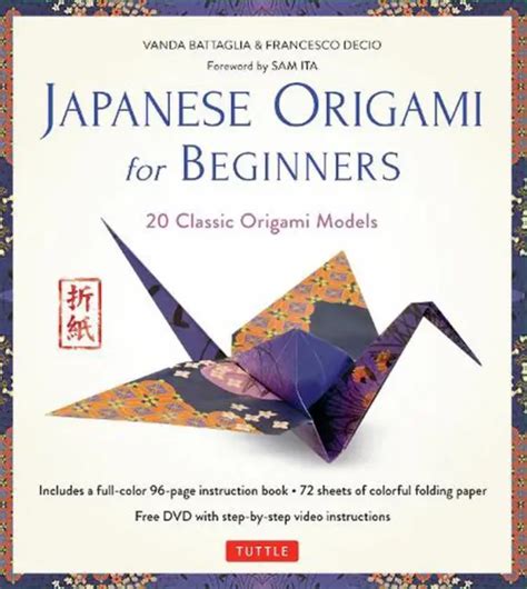 japanese origami  beginners kit  classic origami models kit