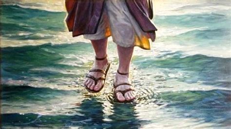 news   jesus walk  water united methodist men