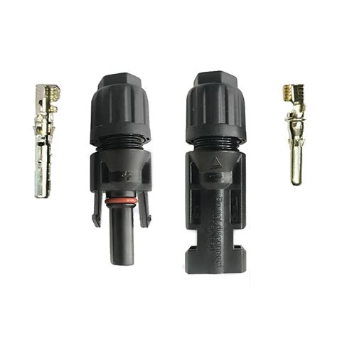 solar dc connector mc pv connector waterproof  tuv approved china solar connector