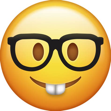 nerd emoji [free download iphone emojis] emoji island