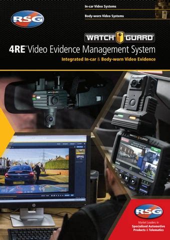 watchguard  video evidence management system  rsg engineering issuu