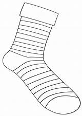 Socks Coloring Pages Print sketch template