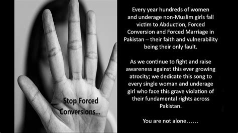 Abductions Forced Conversions And Forced Marriages In Pakistan Youtube