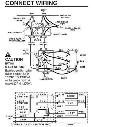 nutone fan wiring diagram wiring diagram pictures