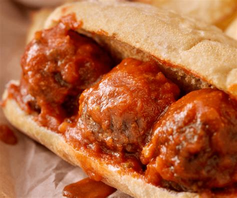 subway copycat meatball marinara  recipe fast food menu prices