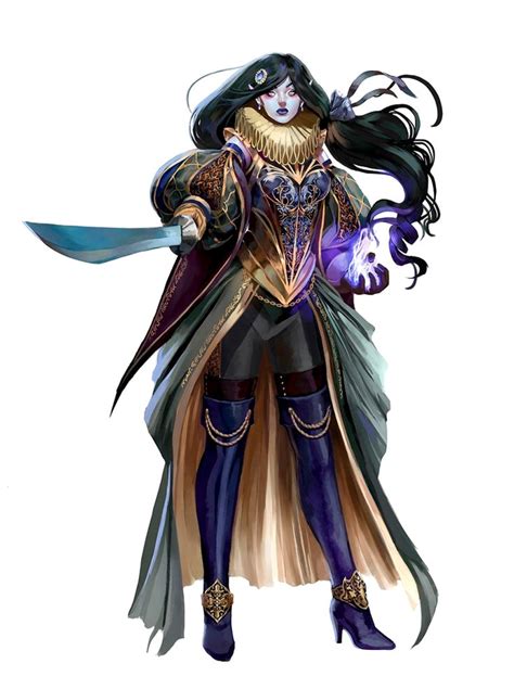 Female Human Vampire Aristocrat Magus Wizard Pathfinder