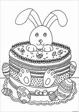 Paques Lapin Adulte Ostern Erwachsene Malbuch Fur Colouring Oster sketch template
