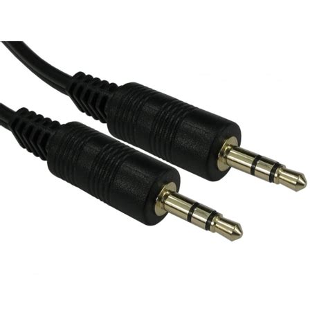 cables direct  mm stereo audio cable black tt  ccl computers