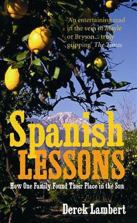 Spanish Lessons By Derek Lambert Paperback 9780091912505 Buy Online