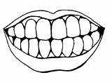 Mouth Teeth Clipart Lips Coloring Pages Tooth Kids Clip Printable Colouring Lip Childrens Dentist Children Clipartbest Color Cliparts Winnipeg Getcolorings sketch template