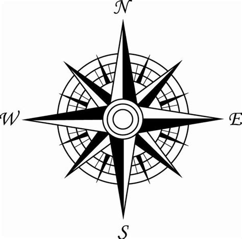 compass rose coloring page  rose coloring pages compass