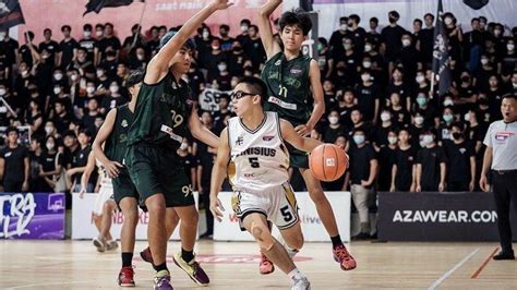 Tim Basket Sma Kolese Kanisius Jakarta Berhasil Taklukkan Sma Pskd 1