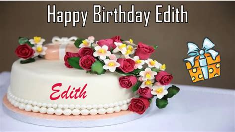 happy birthday edith image wishes youtube