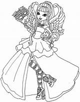 Ever Coloring After High Pages Kitty Cupid Thronecoming Elfkena Para Cheshire Dragon Deviantart Print Pintar Colorear Color Games Ca Girls sketch template